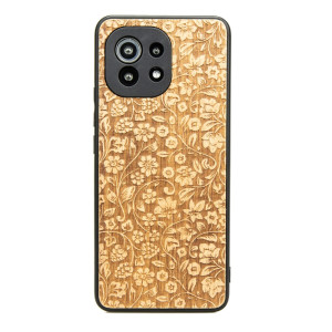 Drewniane Etui Xiaomi Mi 11 KWIATY POLNE ANIEGRE