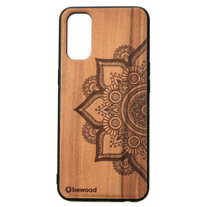 Drewniane Etui OPPO Reno 4 MANDALA JABŁOŃ