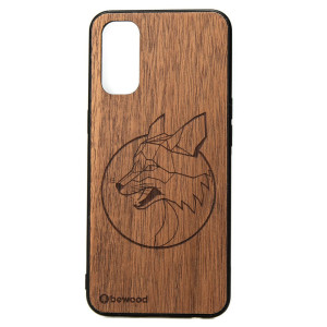Drewniane Etui OPPO Reno 4 LIS MERBAU
