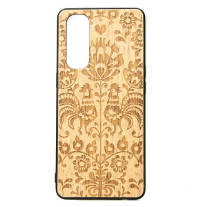 Drewniane Etui OPPO Reno 4 Pro 5G POLSKI FOLK ANIEGRE
