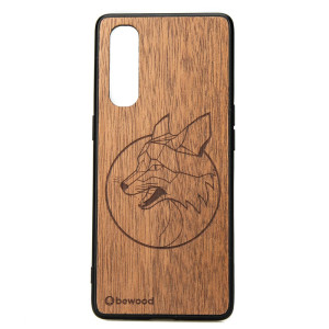 Drewniane Etui OPPO Reno 3 Pro LIS MERBAU