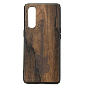 Drewniane Etui OPPO Reno 3 Pro GITARA ZIRICOTE