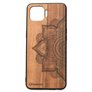 Drewniane Etui OPPO Reno 4 Lite MANDALA JABŁOŃ