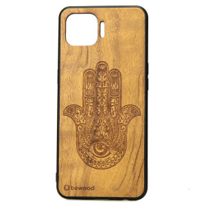 Drewniane Etui OPPO Reno 4 Lite HAMSA IMBUIA