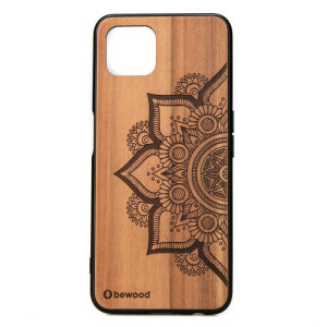 Drewniane Etui OPPO Reno 4 Z MANDALA JABŁOŃ