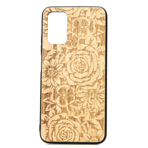 Drewniane Etui Xiaomi POCO M3 RóżE ANIEGRE