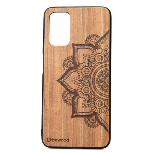 Drewniane Etui Xiaomi POCO M3 MANDALA JABŁOŃ