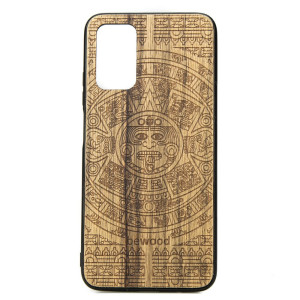 Drewniane Etui Xiaomi POCO M3 KALENDARZ AZTECKI LIMBA