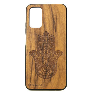 Drewniane Etui Xiaomi POCO M3 HAMSA IMBUIA