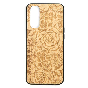 Drewniane Etui Realme 7 RóżE ANIEGRE