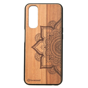 Drewniane Etui Realme 7 MANDALA JABŁOŃ