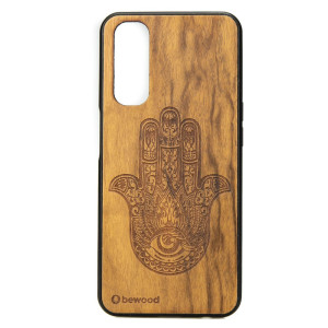 Drewniane Etui Realme 7 HAMSA IMBUIA