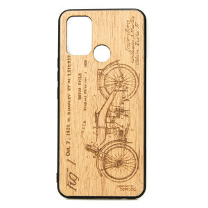 Drewniane Etui Realme 7i HARLEY PATENT ANIEGRE
