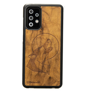 Drewniane Etui na Samsung Galaxy A52/A52s 5G WILK IMBUIA