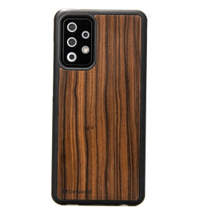 Drewniane Etui na Samsung Galaxy A52/A52s 5G PALISANDER SANTOS