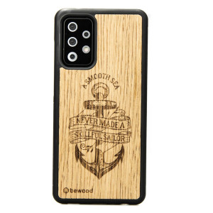 Drewniane Etui na Samsung Galaxy A72 5G KOTWICA DĄB