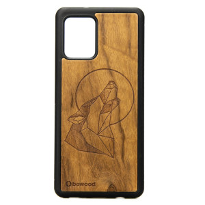 Drewniane Etui na Samsung Galaxy A42 5G WILK IMBUIA
