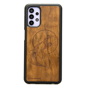 Drewniane Etui na Samsung Galaxy A32 5G WILK IMBUIA
