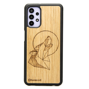 Drewniane Etui na Samsung Galaxy A32 5G WILK DĄB