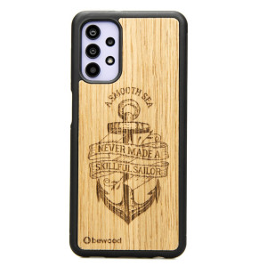 Drewniane Etui na Samsung Galaxy A32 5G KOTWICA DĄB