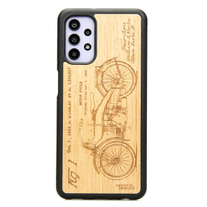 Drewniane Etui na Samsung Galaxy A32 5G HARLEY PATENT ANIEGRE