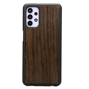 Drewniane Etui na Samsung Galaxy A32 5G DĄB WĘDZONY