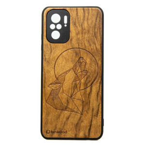 Drewniane Etui Xiaomi Redmi Note 10 WILK IMBUIA