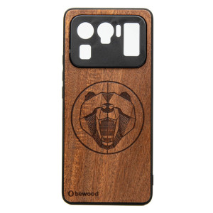 Drewniane Etui Xiaomi Mi 11 Ultra NIEDŹWIEDŹ MERBAU