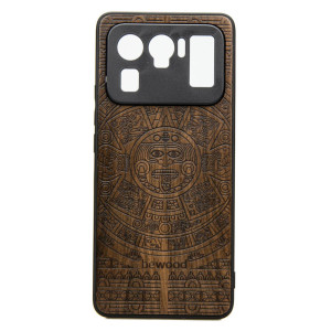 Drewniane Etui Xiaomi Mi 11 Ultra KALENDARZ AZTECKI ZIRICOTE
