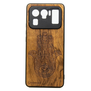 Drewniane Etui Xiaomi Mi 11 Ultra HAMSA IMBUIA