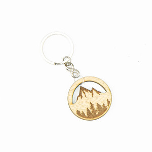 Drewniany Brelok Basic Góry Aniegre