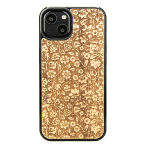 Drewniane Etui na iPhone 13 KWIATY POLNE ANIEGRE