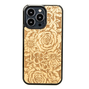 Drewniane Etui na iPhone 13 Pro RóżE ANIEGRE