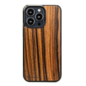 Drewniane Etui na iPhone 13 Pro PALISANDER SANTOS