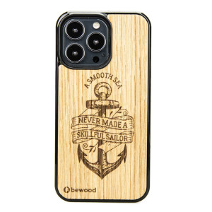 Drewniane Etui na iPhone 13 Pro KOTWICA DĄB