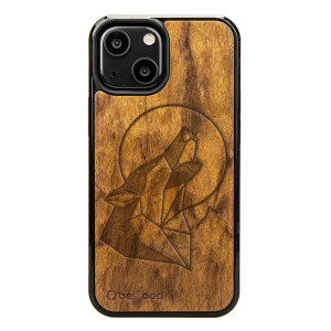 Drewniane Etui na iPhone 13 Mini WILK IMBUIA
