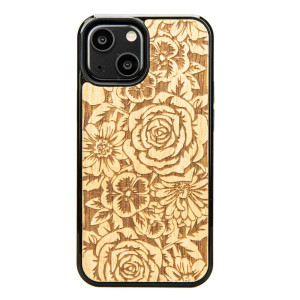 Drewniane Etui na iPhone 13 Mini RóżE ANIEGRE