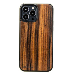 Drewniane Etui na iPhone 13 Pro Max PALISANDER SANTOS