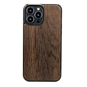 Drewniane Etui na iPhone 13 Pro Max DĄB WĘDZONY