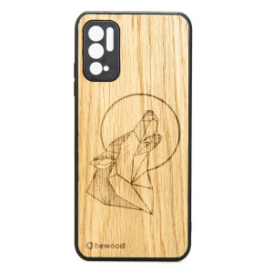 Drewniane Etui Xiaomi Redmi Note 10 5G WILK DĄB