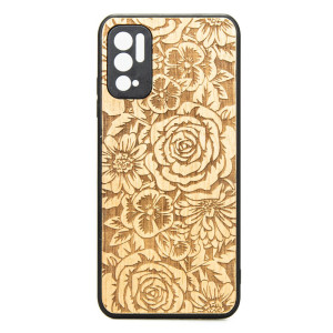 Drewniane Etui Xiaomi Redmi Note 10 5G RóżE ANIEGRE