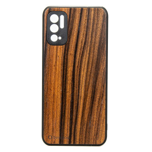 Drewniane Etui Xiaomi Redmi Note 10 5G PALISANDER SANTOS