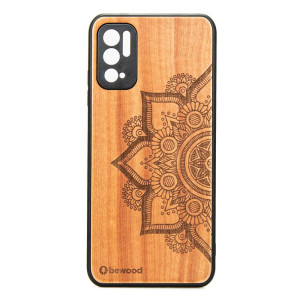 Drewniane Etui Xiaomi Redmi Note 10 5G MANDALA JABŁOŃ