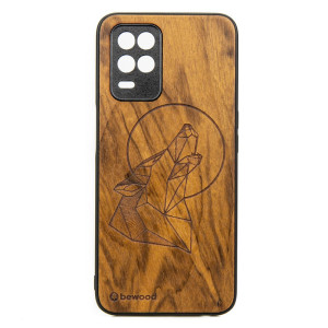 Drewniane Etui Realme 8 5G WILK IMBUIA