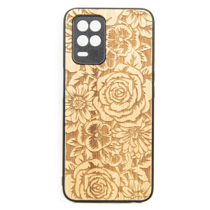 Drewniane Etui Realme 8 5G RóżE ANIEGRE