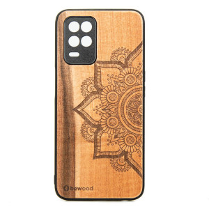 Drewniane Etui Realme 8 5G MANDALA JABŁOŃ