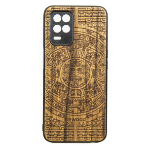Drewniane Etui Realme 8 5G KALENDARZ AZTECKI LIMBA