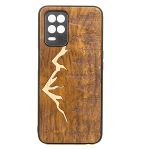 Drewniane Etui Realme 8 5G GÓRY IMBUIA