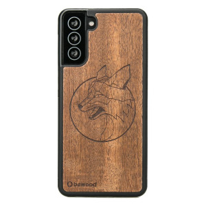 Drewniane Etui na Samsung Galaxy S21 FE LIS MERBAU