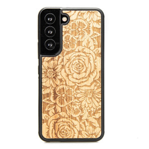 Drewniane Etui na Samsung Galaxy S22 RóżE ANIEGRE
